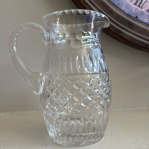 Vintage 70’s Crystal Wine Water Pitcher Decanter Bullock’s